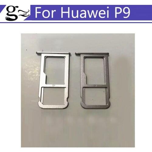 In Stock High Quality Sim Card Slot Tray Card HolderFor Huawei p9 P 9 Mobile Phone