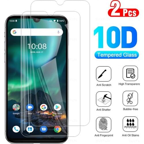 2Pcs Full Glue Protective Tempered Glass Cover For UMIDIGI Bison GT Glas Screen Protector For UMIDIGI Bison Protection Film