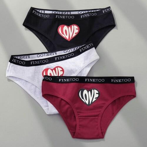 M-2XL Cotton Panties Women Underwear Comfortable Sexy Lingerie 3 Solid Color Female Underpants Intimates Briefs Sexy Pantys