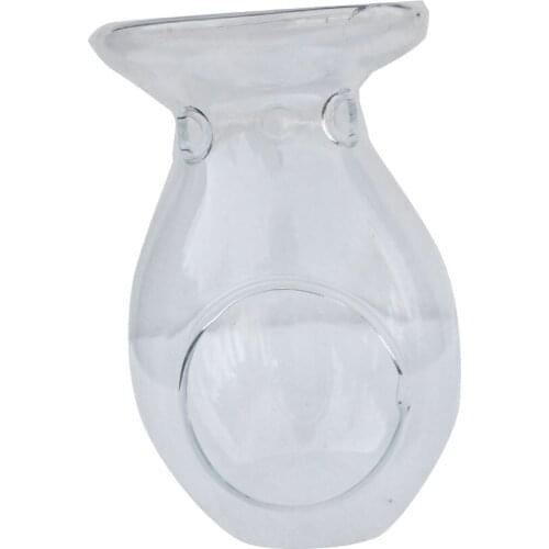 1 PCS Glass Candlestick Aroma Oil Burner Warmer Stove Fragrance Wax Melt Decor for Hotel Coffe Stop Room Decoration