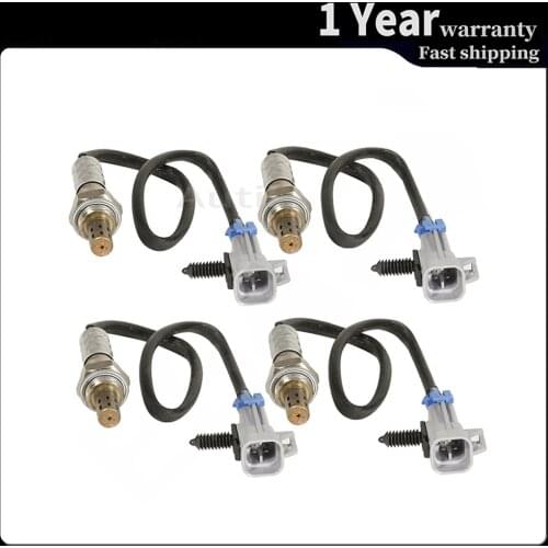 4pcs 234-4668 Lambda Oxygen Sensor Upstream Downstream For 2003 2004 2005 GMC Yukon 5.3L Yukon XL 1500 5.3L Car Accessories