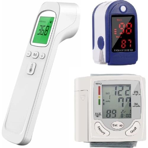 Portable Automatic Digital LCD Display Wrist Blood Pressure Monitor Device Heart Beat Rate Pulse Meter Measure Tonometer