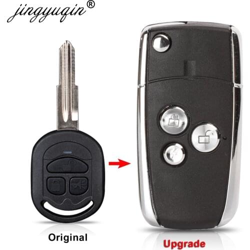 3 Button Modified Flip Remote Key Shell Case For Buick Excelle HRV fit Chevrolet optra Fob Key Cover (After 2005 year) Replace