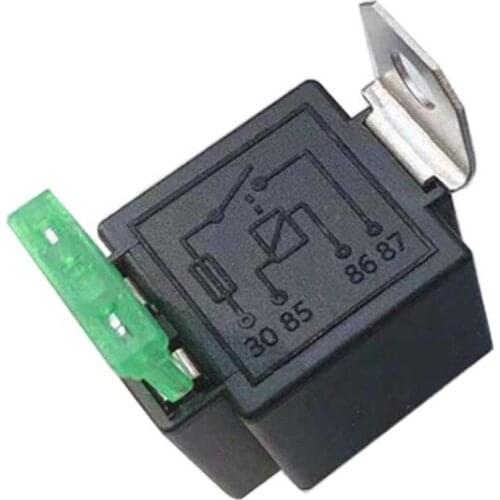 DJ1912 car relay with fuse 12v24v30A4 foot 5 foot base line modified headlight air conditioner original authentic