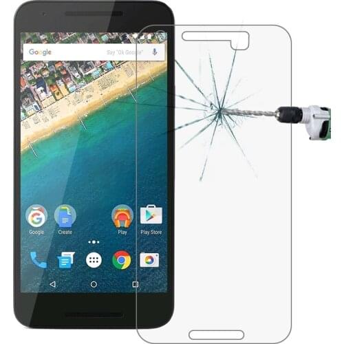 For Google Nexus 5X 0.26mm 9H+ Surface Hardness 2.5D Explosion-proof Tempered Glass Screen Film