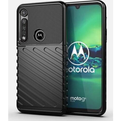 For MOTOROLA G8 Play Plus Power Lite Cover Soft Slicone Plain Thunder Classic Fashion Shockproof Case protective