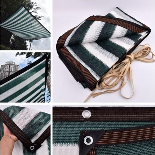 SgooHan HDPE Anti-UV Sunshade Net Garden Succulent Plant Shelter Sun Shading Net Outdoor Awning Swimming Pool Shade Sail Cloth