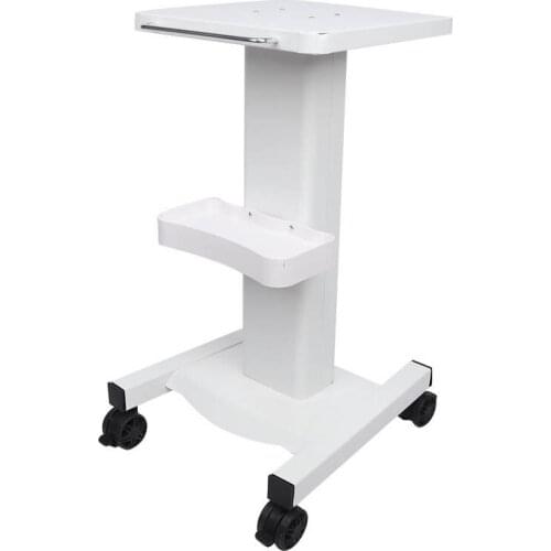 MultiLayer Movable Beauty Salon Trolley ABS Steel Plate Salon Use Pedestal Rolling Cart Wheel Storage Rack Beauty Salon Supplies