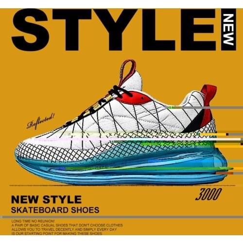 Official Newest Mens Casual Shoes Outdoor Cushioning Fitness Sneakers Synthetic Uppers Professional Joggers Trainers