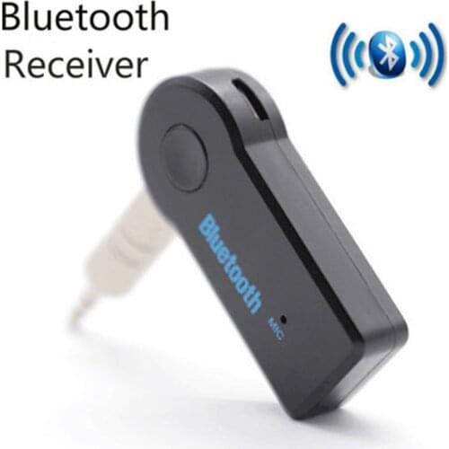 Kebidu handsfree Car Bluetooth Music Receiver Kit Universal 3.5mm Jack A2DP plastic Bluetooth Car Kit Receiver For Audi MP3