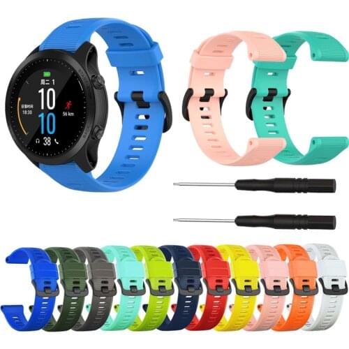 New 22mm Watchband For Garmin Forerunner 945 935 Silicone Strap For Garmin Fenix 5 Plus Smartwatch Replacement Band Accessories