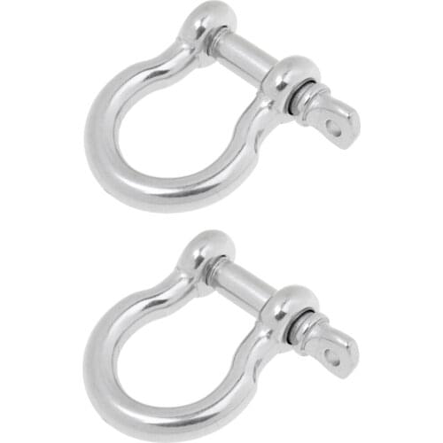 Lot Of 2x Link Chain Stainless Steel Rigging Shape For Marine Boats