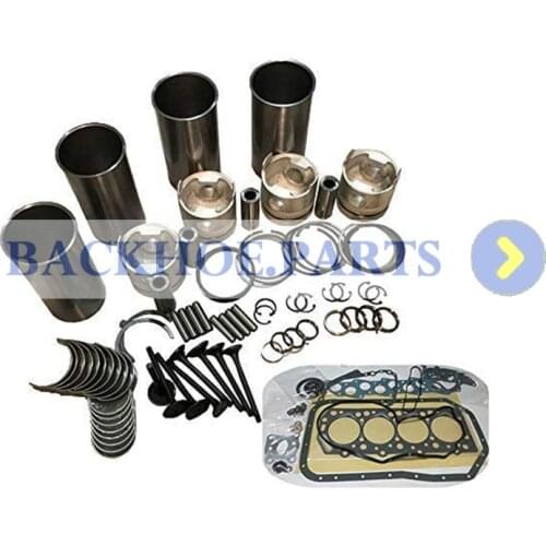 Overhaul Rebuild Kit for Perkins 404D-22T 104-22 404C 2.2 Liter Engine