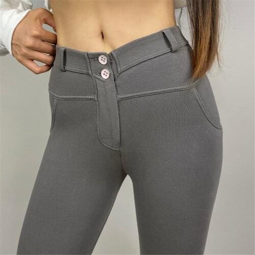 Melody Olive Low Rise Knitted Pants Best Shapewear Pants Women Fashion Butt Lift Yoga Pants Slim Shaper Sport Yoga Pants