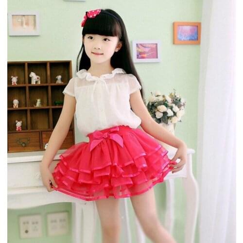 Okoufen 2019 new fashion baby girls tutu skirts brand summer children tutus skirt girls fashion cake girls skirts retail