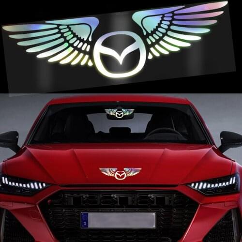1pcs Car Emblem Stickers Car Decoration Stickers Auto Decal for Mazdas 2 3 4 5 6 7 8 CX5 Atenza CX-7 CX-9 CX-3 CX-4 CX-8 MX3 MX5