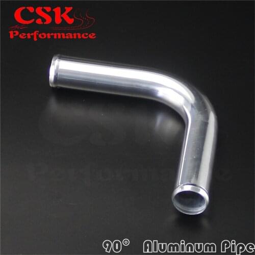 42mm 1 5/8" inch 90 Degree Aluminum Turbo Intercooler Pipe Piping Tubing Elbow 90 Degree OD: 42mm 1 5/8" inch Length 300mm