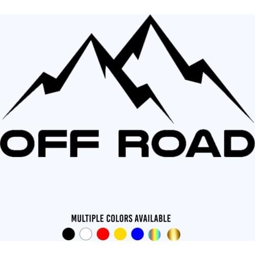 CK20672# Die-Cut Vinyl Decal Off Road Mountain Car Sticker Waterproof Auto Decors on Car Body Bumper Rear Window