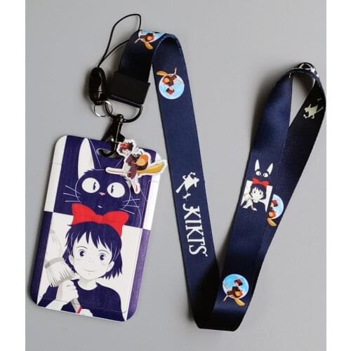 Flyingbee X2266 New Cartoon Lanyard Card ID Holder Car KeyChain ID Card Pass Gym Mobile Phone Badge Key Ring Holder Kids Jewelry