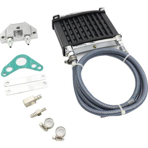 Oil Cooler Tool Filtration Motorcycle Replacement Universal Engine Radiator Aluminum Cooling Durable Accessories 50cc-125cc