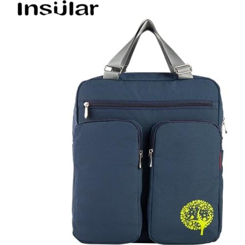 Insular New Arrival Hot Style Multifunctional Waterproof Baby Diaper Bag Backpack Mommy Bag Fashion Nappy Backpack Women Daypack