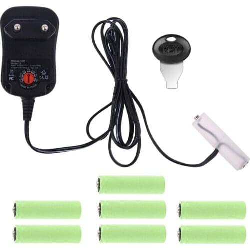 K5DB 3-12V Adjustable AA Battery Eliminator Power Adapter Replace 2-8pcs AA Batteries