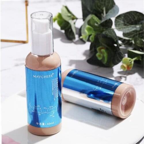 Newest 60ML Hyaluronic Acid BB Cream Glow Booster Starter Liquid Foundation For Brightening Whitening Hydrating Concealer Skin
