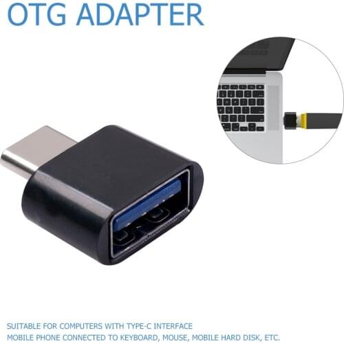 1/5pcs Type-C USB 2.0 OTG Adapter USB C Male to USB Female Converter Splitter Connectors Universal for Android Smartphone PC