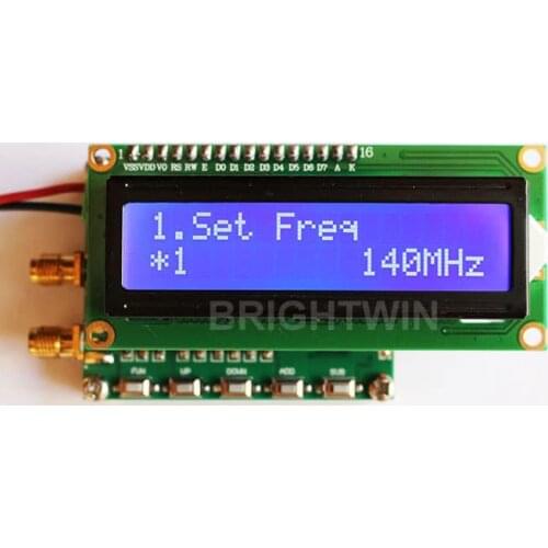 High Precision RF Signal Generator with Sweep Frequency Function 140MHz to 4.4GHz Frequency Sweep Generator Module