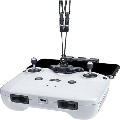 Remote control Extended Hanging buckle bracket & neck lanyard strap for dji mavic air 2 drone accessories