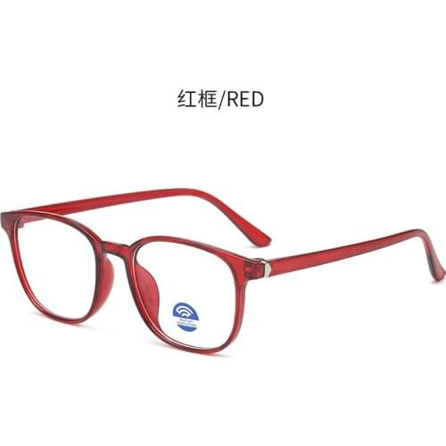 Blue light proof glasses for young students 2021 new mobile phone computer eye protection non power flat frame eyes