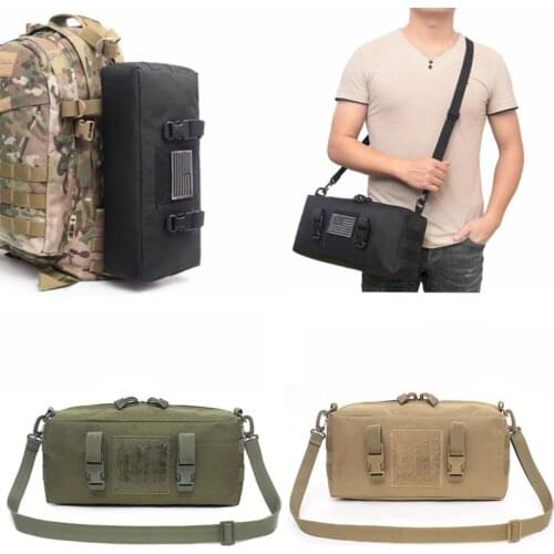 High Quality Multi-Function Mens Tactical Bag Military Molle Combat Waist Bag Shoulder Chest Messenger Bag for Hunting Camping