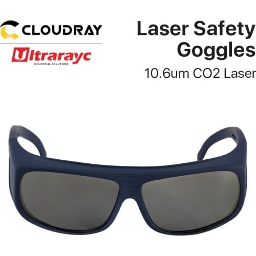 Ultrarayc 10600nm Laser Safety Goggles Large Size Type D Protection Eyewear Protective Glasses Shield for Co2 Engraving Machine