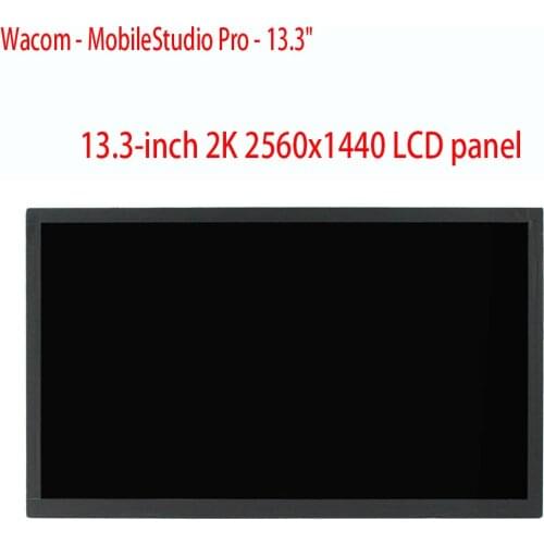 13.3-inch 2K 2560x1440 LCD panel Wacom MobileStudio Pro 13.3" LED LCD display for Mobilestudio pro 13 LCD screen replacement
