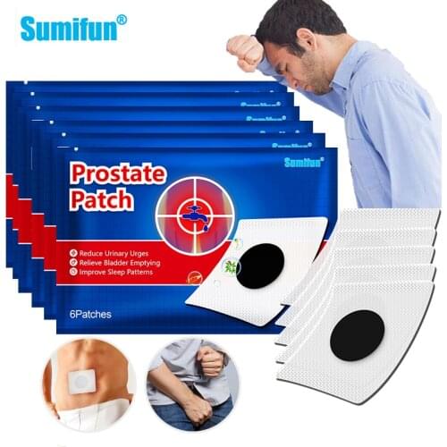 6/18/36pcs Man Prostatic Patch Treat Prostatitis Prostate Natural Herbal Medical Navel Plaster Painkiller Men Health Care