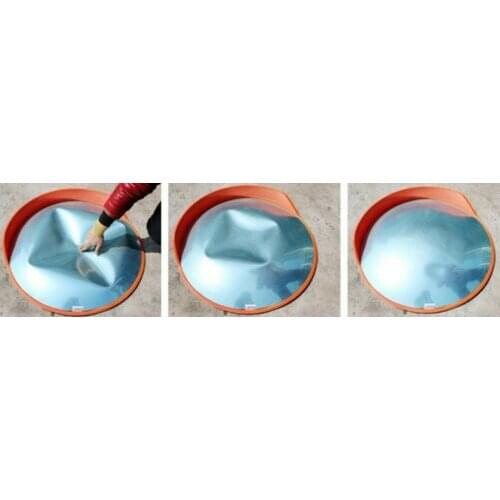 60cm Wide Angle Security Curved Convex Road PC Mirror Traffic Driveway Safety