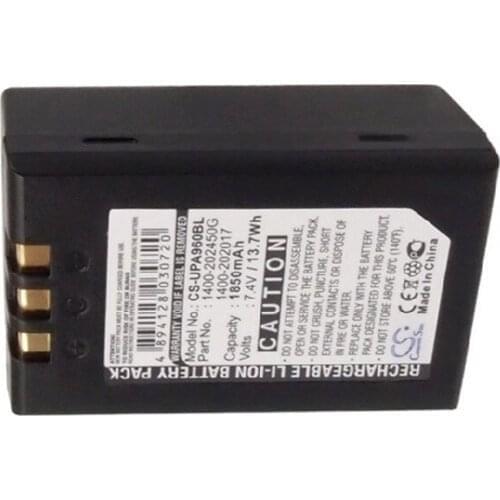 Cameron Sino 1850mAh Battery for Unitech PA960, PA962, PA963, RH767, RH767C
