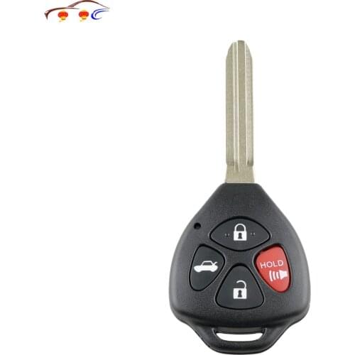 Car key J69 HYQ12BBY+4D67 chip 313.8 frequency 4 Buttons Car Remote Toyota Camry 2007 2008 2009 2010 Remote Keyless Entry