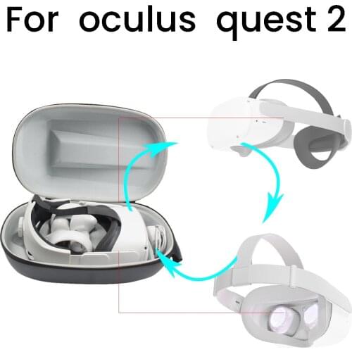For Oculus Quest 2 Glasses Storage Shock Proof And Waterproof Storage Bag VR/AR Glasses VR/AR Glasses Accessories