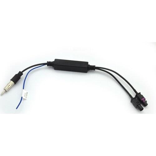 Two Way OEM Car Radio Antenna Adapter Diversity System Fakra for Radio Sells with our car dvd only