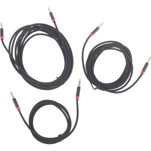 Jack 3.5mm AUX Cable Audio Cable Jacks Speaker Cable Nylon Braided Cord