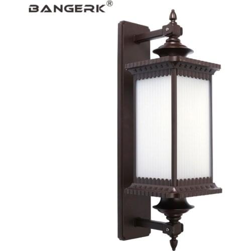 European Outdoor Lighting Wall Lamps Waterproof Antirust LED Porch Lights Wall Sconce Garden Balcony Decor Lamp Lamparas