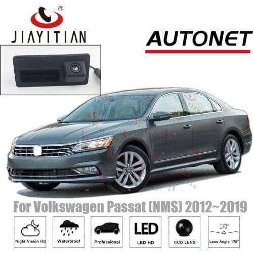 JIAYITIAN Car Trunk Handle Camera For VW Passat NMS B7 B8 Sedan Variant Alltrack 2012~2018 backup camera Reverse Parking Camera