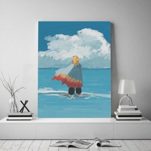 Canvas Picture Demon Slayer Kimetsu No Yaiba Home Decor Modular Anime Role Painting Modern Printed Poster Wall Art Living Room