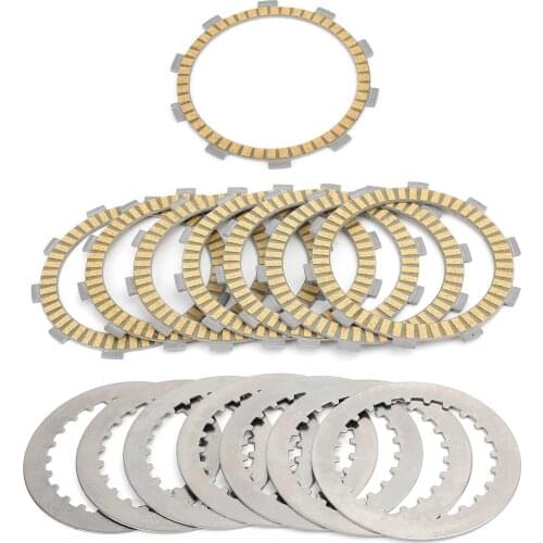 Topteng Clutch Kit Steel & Friction Plates for Honda NTV NT XL XRV VT 650 700 1988-2014 Motorcycle Accessories