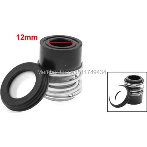 MB2-12 12mm Single Coil Spring Rubber Bellows Pump Mechanical Seal 5pcs