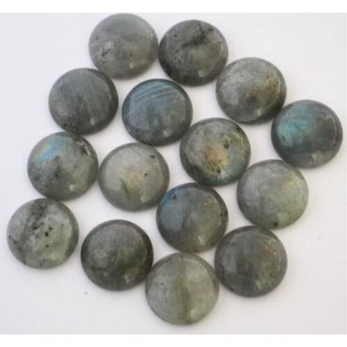 Fashion Really Natural Stone Moonlight Moon Round CAB CABOCHON Wholesale Stone Beads Free Shipping 20Pcs/Lot 16mmx16mm