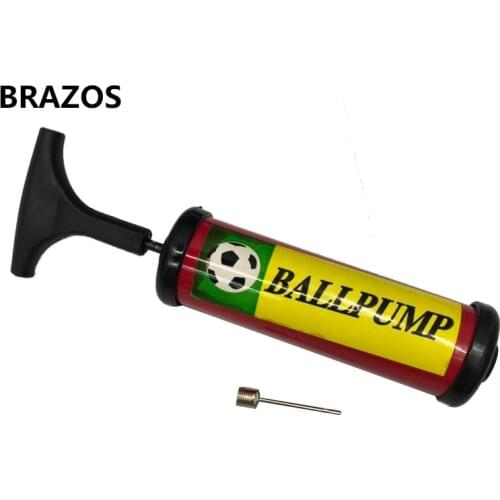 Mini Soccer Ball Pump PVC Plastic Hand Pump For Balls Inflator For Football Basketball Volleyball Ball Inflatable Air Needle