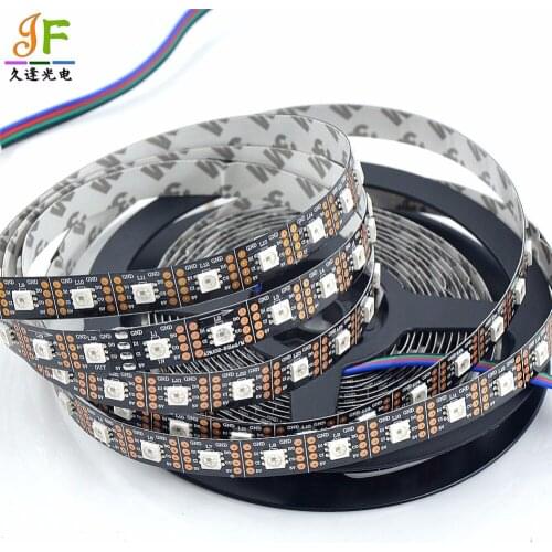 50M 10X5M SK9822 60Leds/M Addressable 5050 RGB full color flexible LED strip Light Non-waterproof DATA and CLOCK seperately