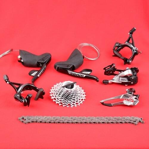 SRAM RIVAL 2X11 22 Speed Road Bike Bicycle Part Kit Groupset Derailleur Cassette 11-28T 11-32T Without Crankset